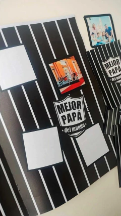 Album de figuritas día del padre MEJOR PAPA DEL MUNDO! - MagicDay