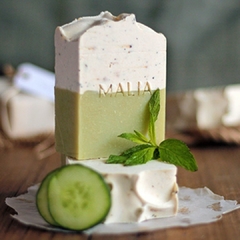 MENTA & PEPINO - Jabón Vegano XL 150gr