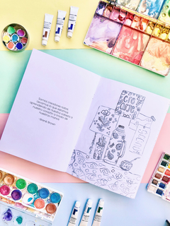 Libro para colorear Crearte en internet