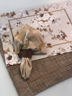 Porta Guardanapo em Couro (Unidade) - comprar online