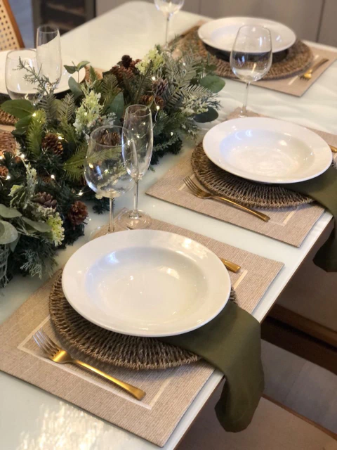 Lugar Americano Rústico Nevado