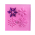 Silicona "COPOS DE NIEVE x4"