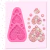 Silicona " CORAZONES BOTONES X3"