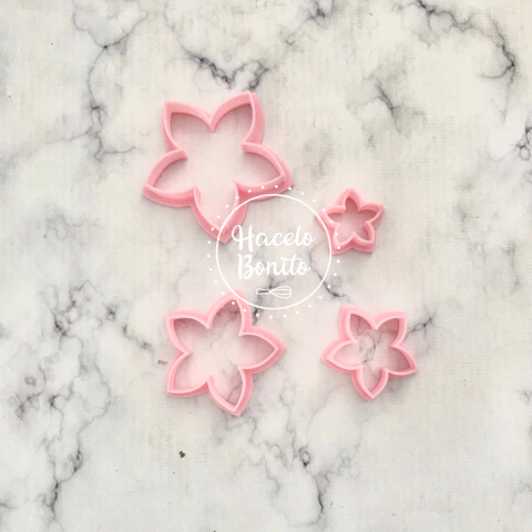 Cortante- Set Flores Modelo 3