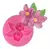 Silicona " 2 FLORES Y HOJAS" - comprar online