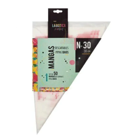 Mangas descartables 30cm x50. LA BOTICA DEL PASTELERO. - comprar online