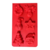 Silicona "FIGURAS NAVIDAD MAXI X6"