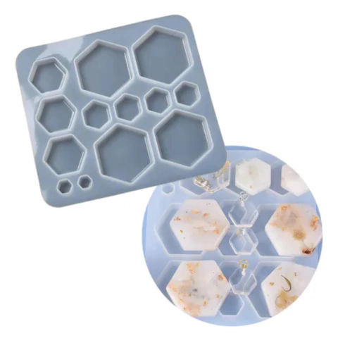 Silicona "HEXAGONOS" - comprar online