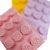 Silicona "CIRCULOS TEXTURADOS CAFE x12" - comprar online