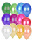 Globos perlados VARIOS COLORES x10u.