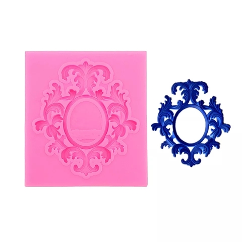 Silicona "MARCO OVAL BARROCO"