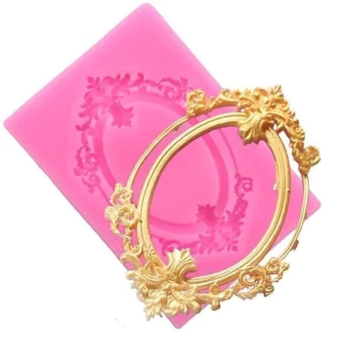 Silicona "MARCO ESPEJO OVALO" 2