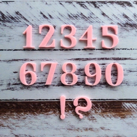 Stamp Números "BOSTON"