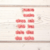 Stamp Números en letra "SANS".