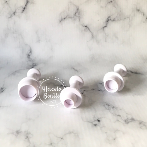 Cortante con expulsor "MINI CIRCULOS x 3" - comprar online