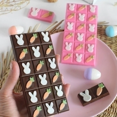 Imagen de Set de Moldes "TABLETAS CONEJO". PARPEN