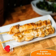 Espeto de Filé de Peito de Frango 1Kg - comprar online
