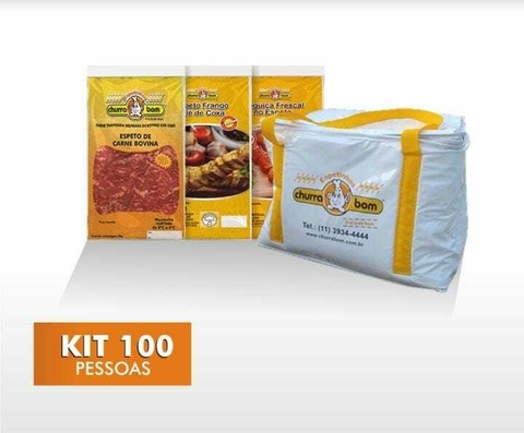 Kit Churrasco Promocional para 100 Pessoas - comprar online