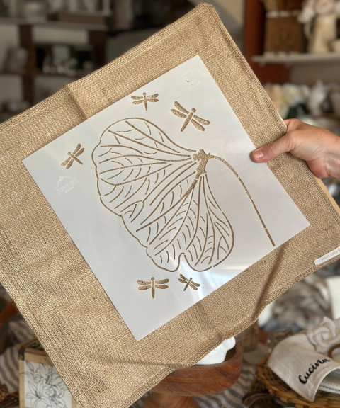 Stencil Mael Libélulas - comprar online