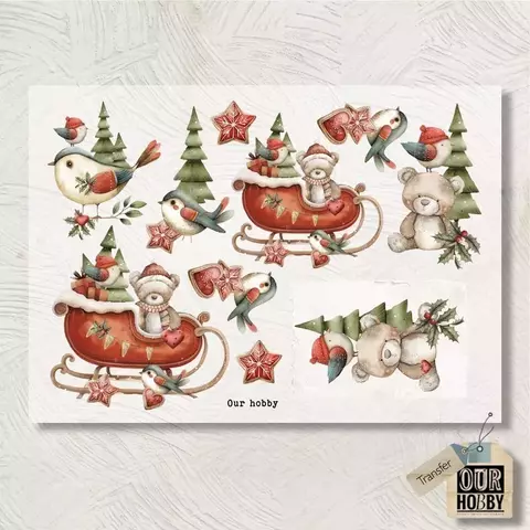 Transfer Color 049 navidad