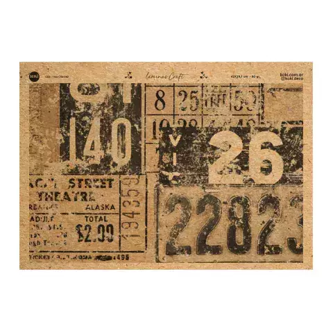 Lámina craft Koki 062.