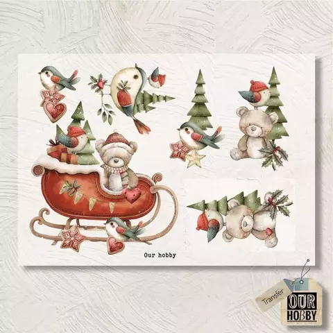 Transfer Color 051 navidad