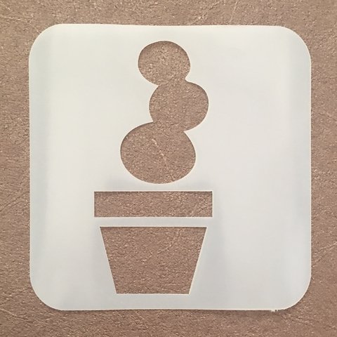 Stencil Strong Rock CM019