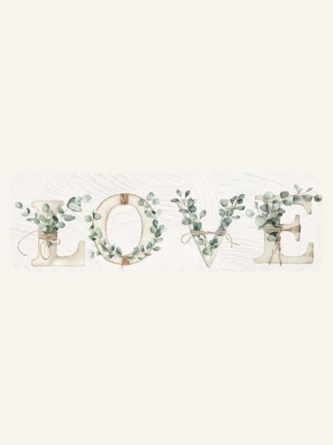 Transfer Color LOVE blanco - comprar online