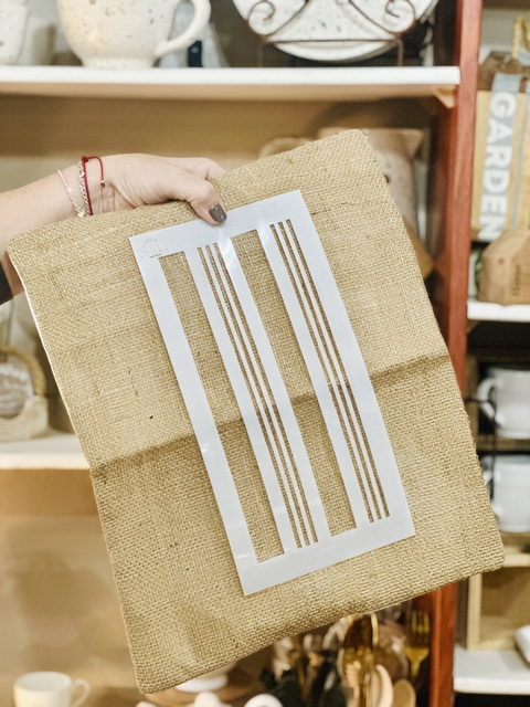 Stencil Mael Lineas anchas y finitas - comprar online