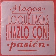 Stencil Strong Rock E67