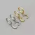 Argollitas Moon (PREVENTA) Aguja de plata 925