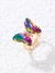 Anillo Aurora Crystal Multicolor