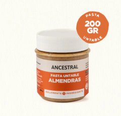 Crema untable de almendras - Ancestral -