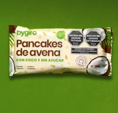 Pancakes de Avena y Coco - ByGiro en internet