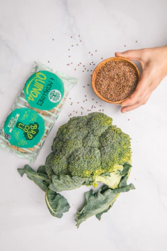 Quinoa Burguer Brocoli - Nutree - comprar online
