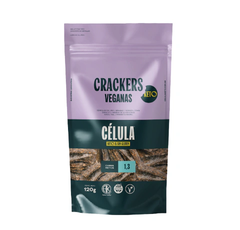 Crackers de Semillas - Sin TACC - Celula - 120 gr -