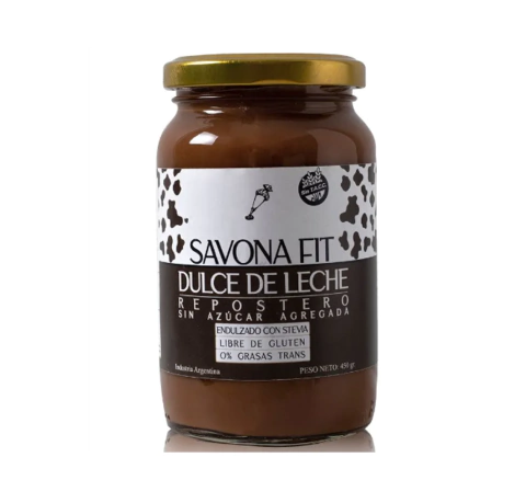 Dulce de Leche Repostero Sin Azúcar Agregada - Savona Fit - 450gr - - comprar online