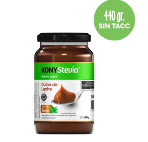 Dulce de leche con stevia 440 grs - Kony - comprar online