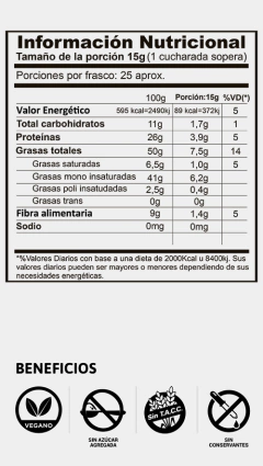 Mantequilla de Maní Stevia - Entre Nuts - comprar online