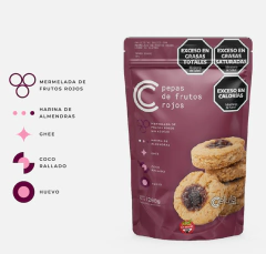 Pepas de Frutos Rojos - Sin TACC - Celula - 200 gr