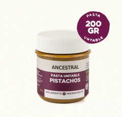 Crema untable de pistachos - Ancestral -