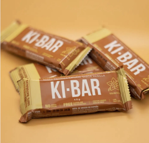 BARRA PROTEICA NATURAL KI BAR - 7 BARRAS DE 40GR - SABOR VAINILLA - en internet
