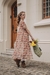 Vestido Enamorarte • Estampa flores durazno • - tienda online
