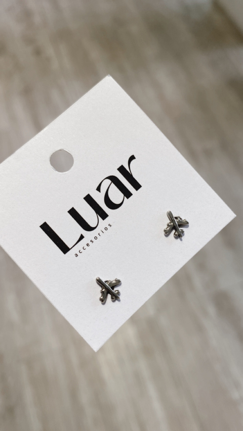 Aros mini avión Acero - comprar online