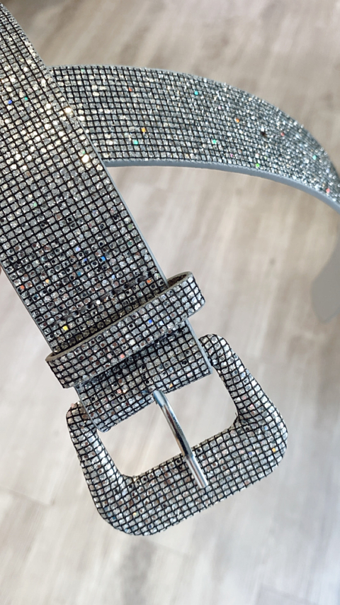 Cinto Dubai gris oscuro