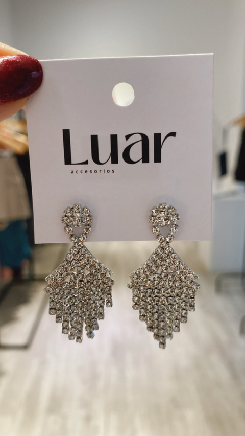 Aros Dalma strass - comprar online