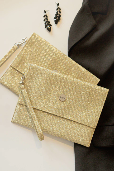 Sobre Glitter Oro