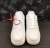 Nike Air Force 1 White Metallic Silver -  Br Premium - Site Oficial