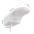 Chuveiro Ducha Fit Eletrônica Branca Hydra 220v 6800w - Radioarte