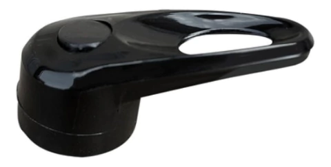 Manípulo Manopla P/ Torneira Eletrônica Preta Sintex